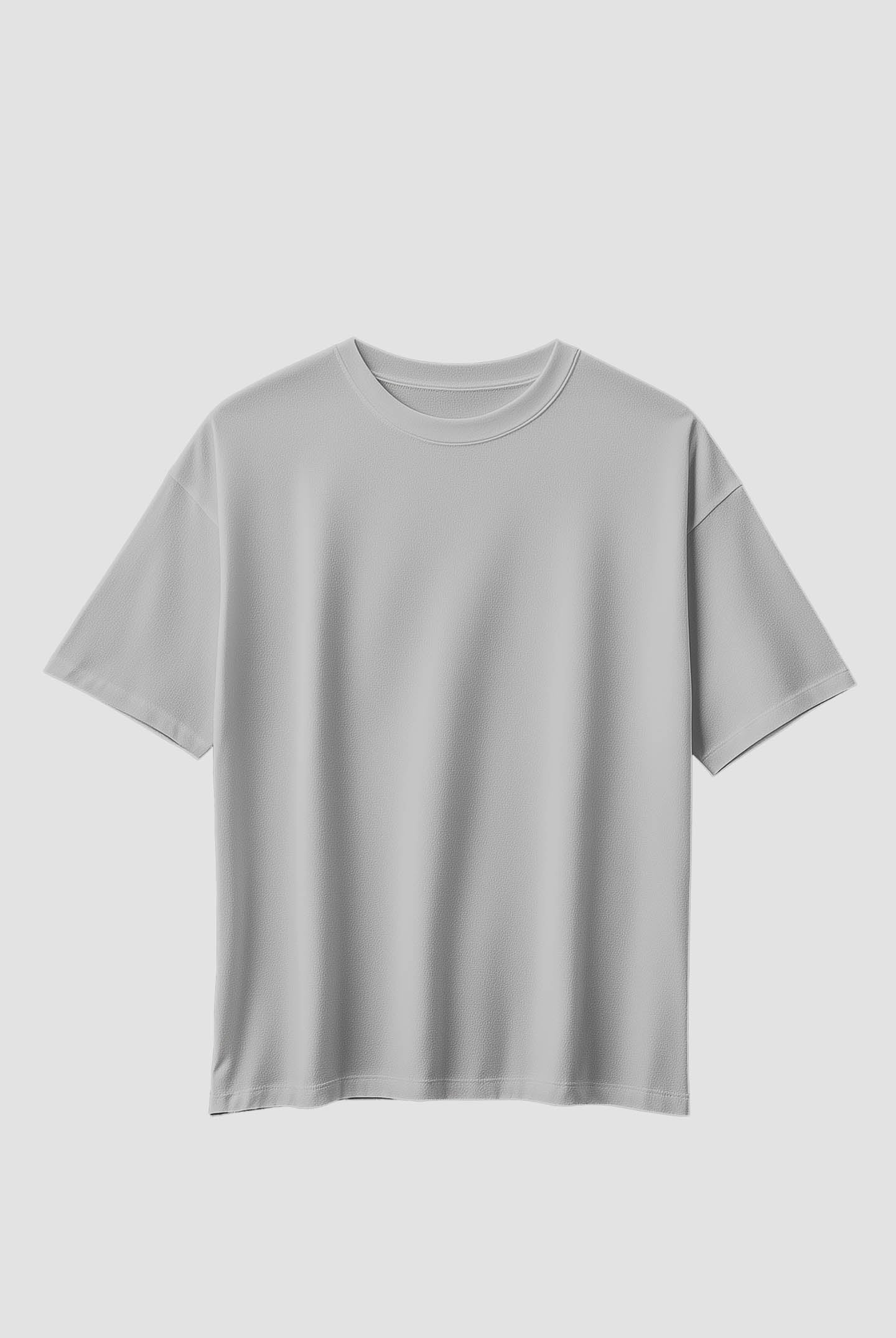 Grey Regular Fit Cotton T-shirt