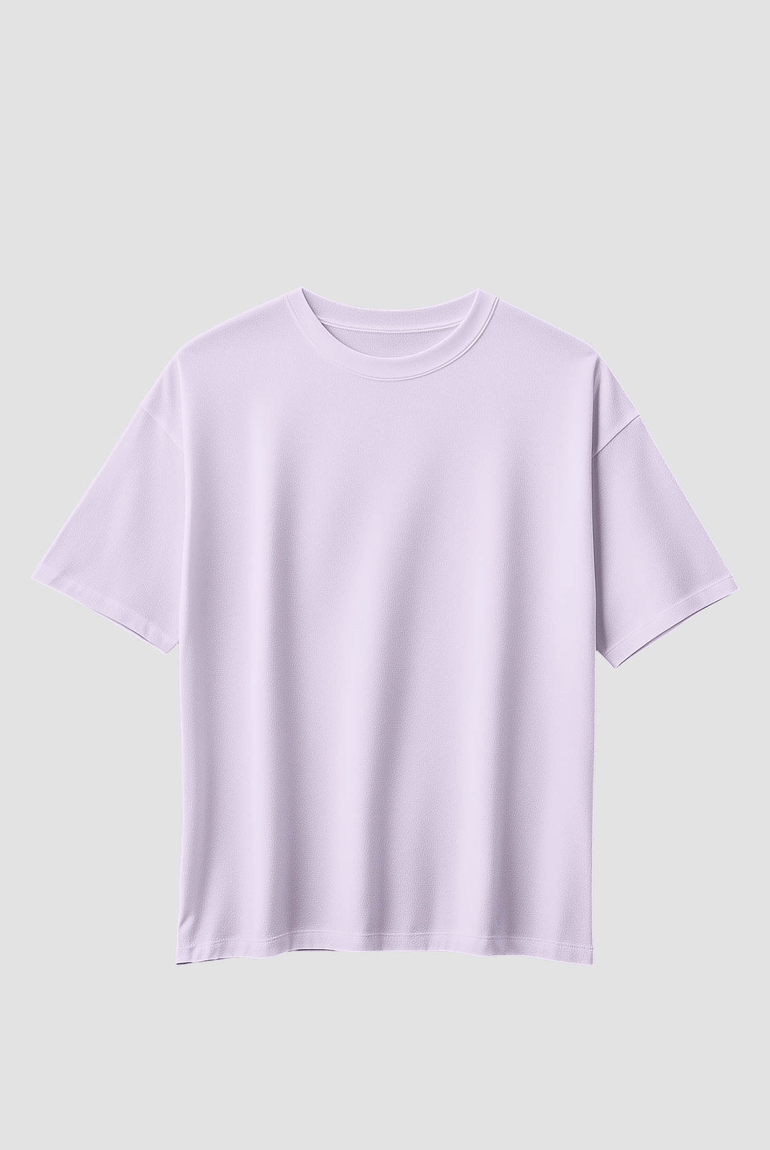 Lavender Regular Fit Cotton T-shirt