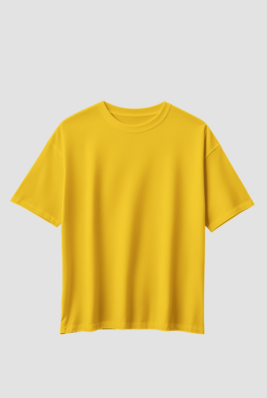 Mustard Regular Fit Cotton T-shirt